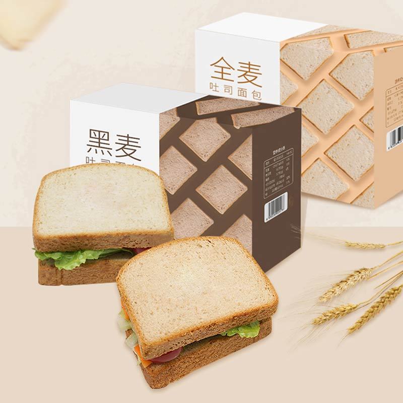 日日煮 DAYDAYCOOK 全麦面包(小规格)450g