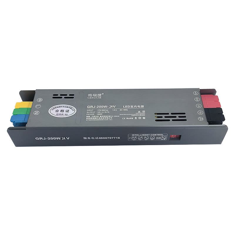 格瑞捷 LED 室内电源 GRJ-200W-24V/个图片