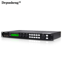 Depusheng得普声X5 前级效果器KTV人声话筒效果器防啸叫均衡调节双混响数字效果前置