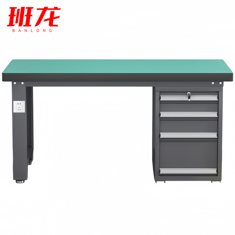 班龙工作台120*75*80cm偏四抽张高清大图