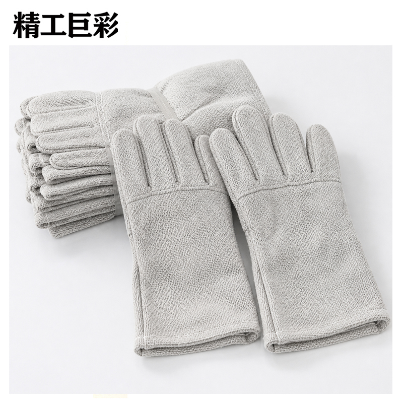 精工巨彩 电焊24道帆布手套