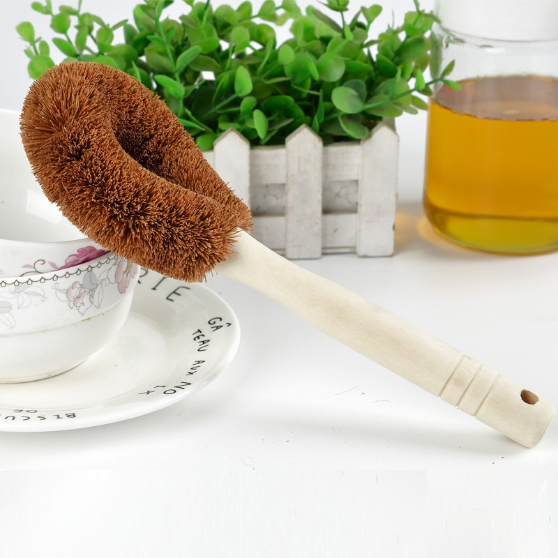 买就送粘钩胖总管洗锅神器天然椰棕洗锅刷不伤锅不沾油刷锅刷子擦锅