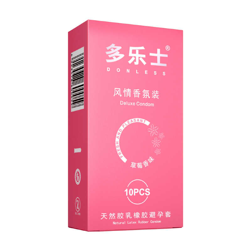 共60只 donless多乐士避孕套水多男用风情超薄浮点香氛大油量安全套保险套套子成人情趣计生用品