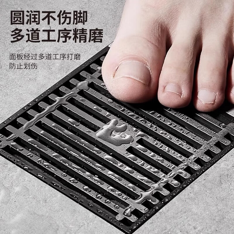 惠达（HUIDA）-地漏系列卫生间防臭防虫防反水防堵下水道厨卫地漏盖淋浴房专用高清大图