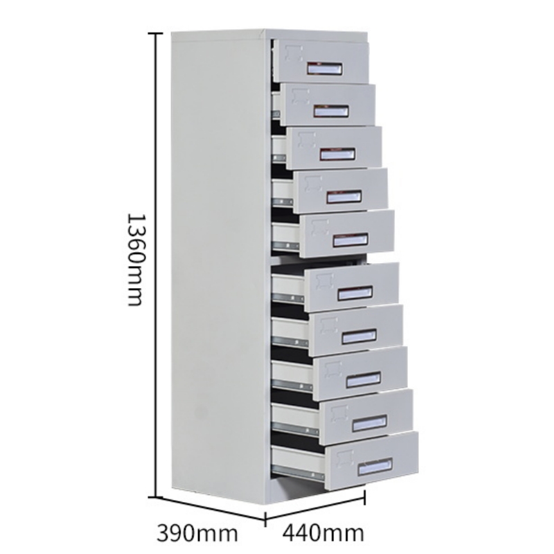 智叶舟十斗抽屉柜440*390*1360mm台高清大图