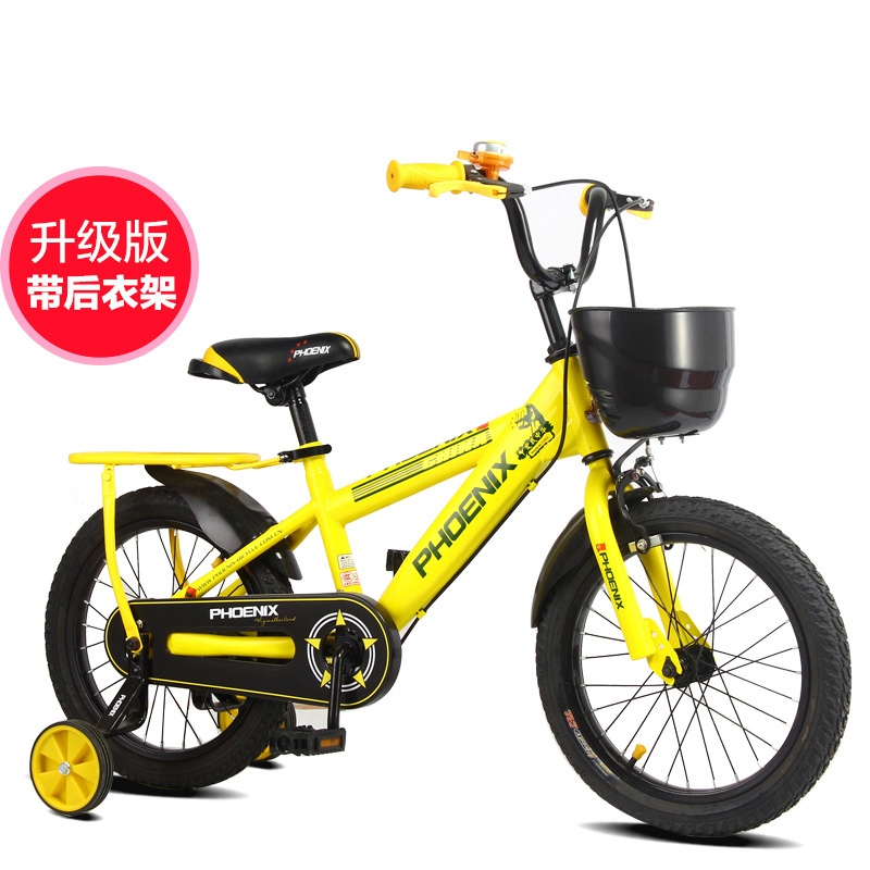 凤凰儿童自行车141618寸男女小孩宝宝单车幼儿园童车视频