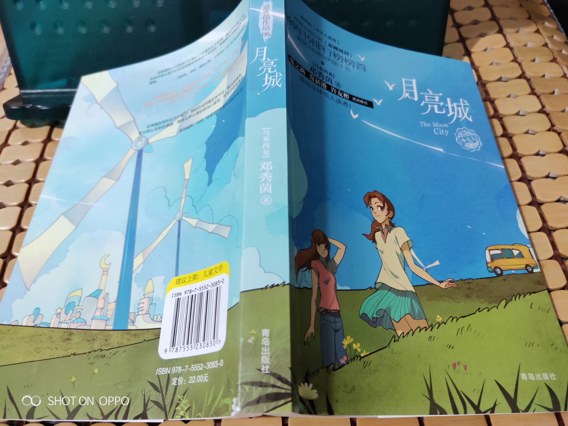 [正版]月亮城 邓秀茵小大人系列 当代华人少儿童文学 7-14岁孩子适读 少儿长篇小说 儿童文学小说心灵成长阅读高清大图