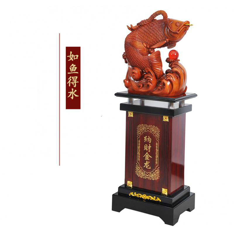 美帮汇特大落地工艺品金龙摆件公司开业礼品酒店大堂前台装饰品摆设高清大图