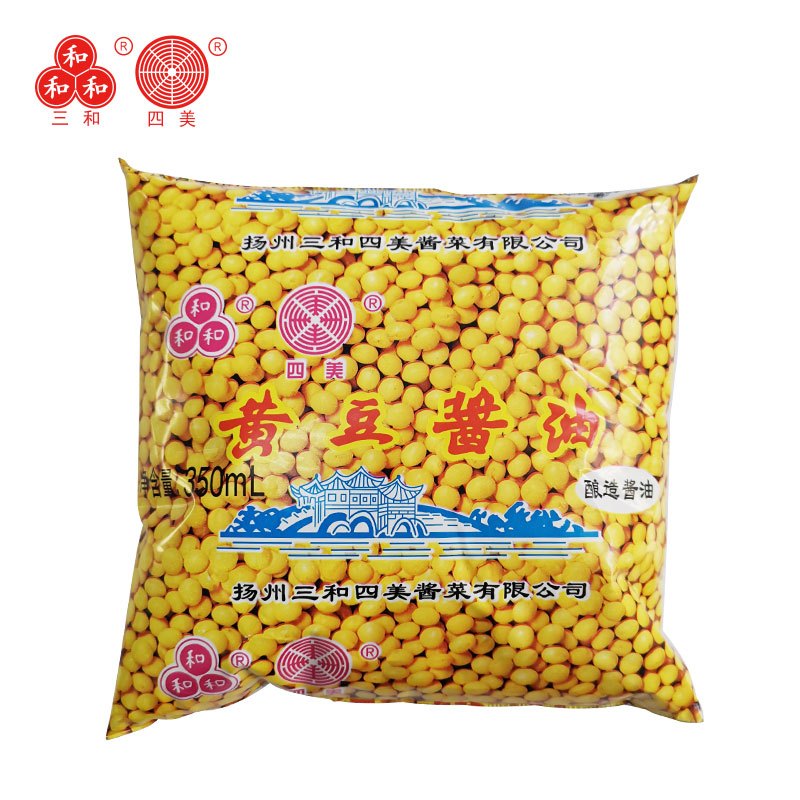 三和四美黄豆酱油350ml袋装手工酿造调料红烧炒菜拌面调味品厨房调料