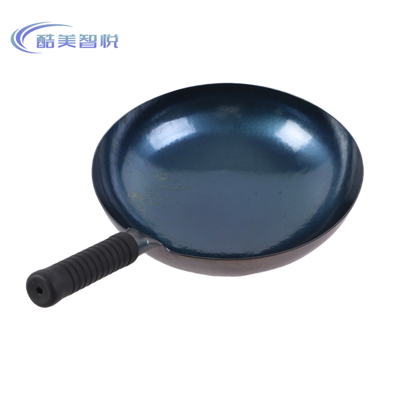 酷美智悦 无涂层章丘铁锅28cm KM-JZ206 个高清大图