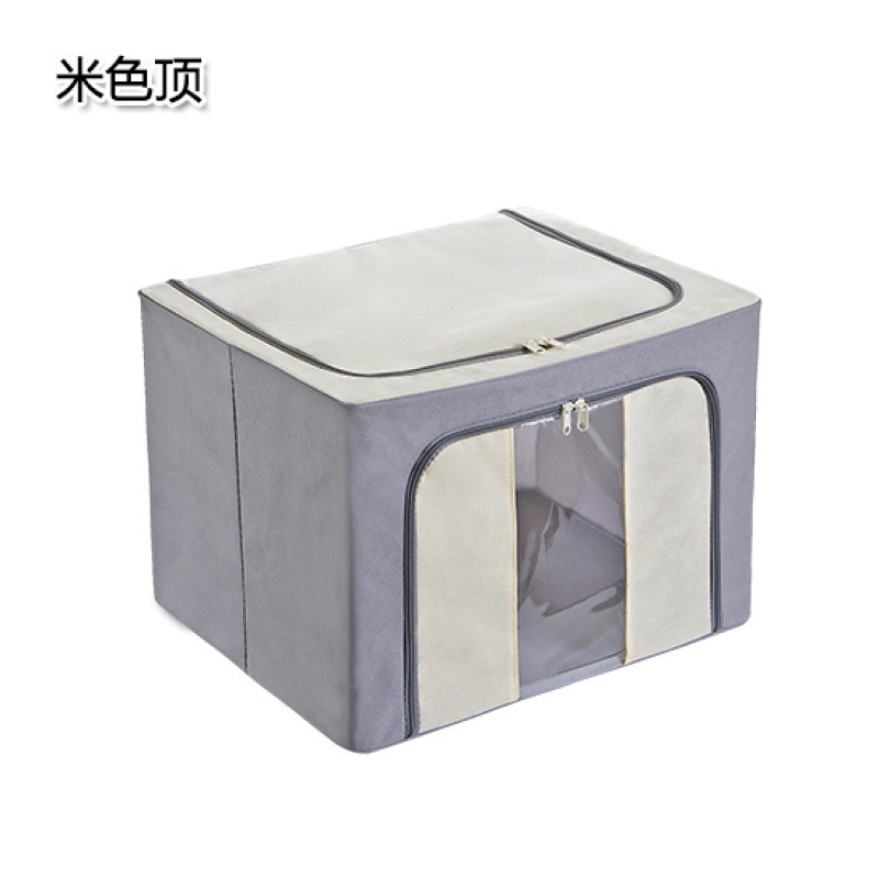无纺布衣物收纳箱被子整理箱 家用大号衣柜储物箱装衣物箱 三维工匠高清大图