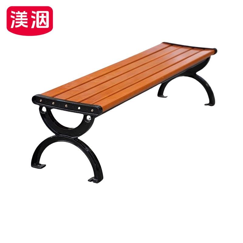 渼洇 公园连排椅 120*43*41cm 张高清大图