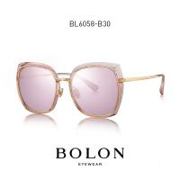 BOLON暴龙新款蝶形太阳镜女士潮流墨镜时尚个性眼镜BL6058