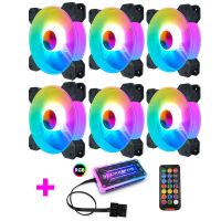 六个玉环神光同步RGB风扇送控制器 小咖[橙色]MATX[赔钱冲量特价]|小咖大咖异形水冷台式主机机箱电脑网吧网咖E2