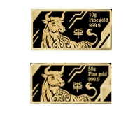 2021 上海造币厂 生肖系列金条
