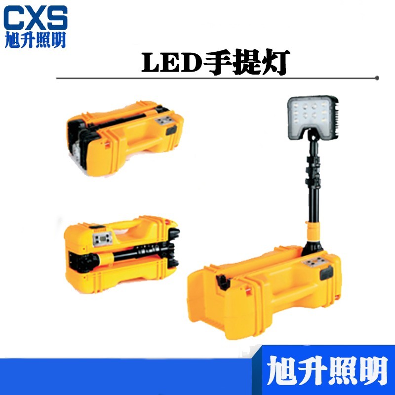 旭升CXS CFW6105 IP66 DC24V 5000K 防爆LED手提灯 黄色 45W高清大图