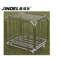 吉诺尔不锈钢推车JNE-6226A不锈钢推车 银色