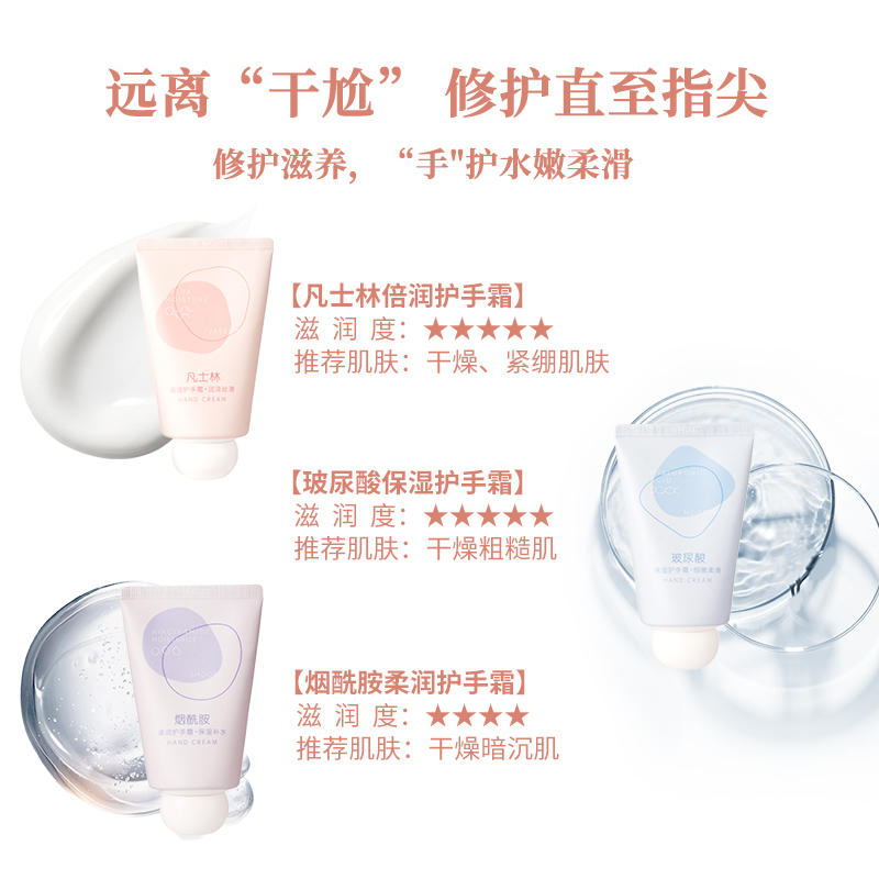 名创优品(miniso) 高保湿系列 玻尿酸保湿护手霜