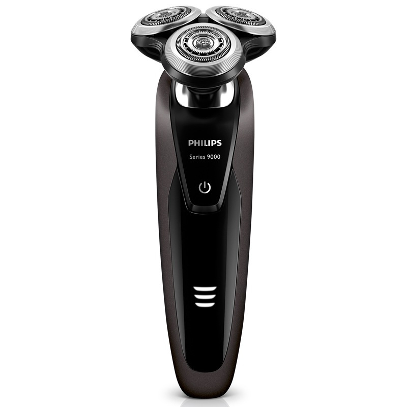 飞利浦(PHILIPS) 电动剃须刀 S9031/12 干湿两用 三刀头全身水洗 充电旋转式升级双层刀片刮胡刀