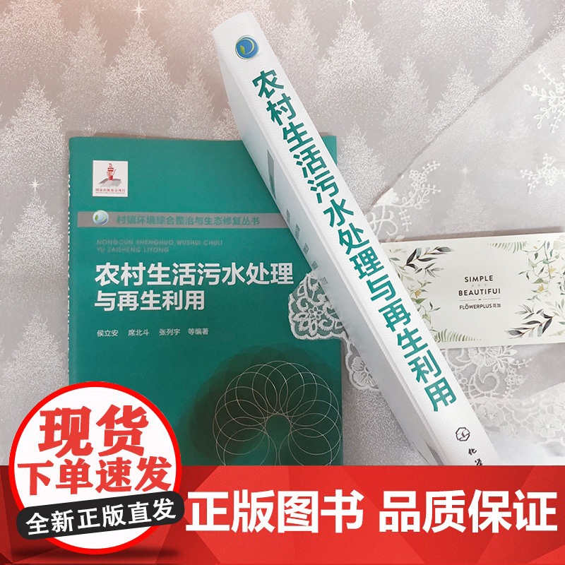 农村生活污水处理与再生利用 村镇环境综合整治与生态修复丛书 农村生活污水处理现状环境污染治理农村生活污水处理实用技术指导高清大图