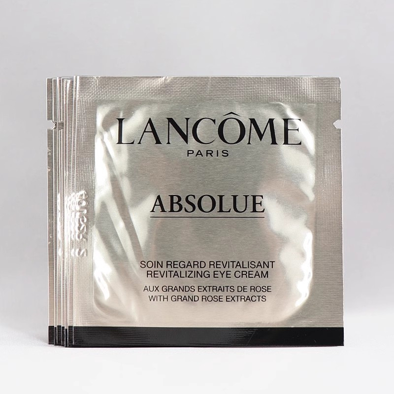 兰蔻(LANCOME)菁纯臻颜焕亮淡纹眼霜1ml*10片 紧致提拉淡化细纹黑眼圈