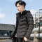 YUANSU2020新款男士棉衣短款连帽冬衣棉服外套冬季袄子冬装棉袄帅气衣服棉衣
