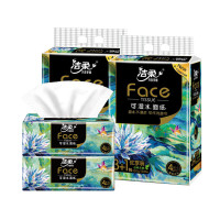 洁柔 BR128-B-8B 油画4层80抽M码抽纸4包/提*2提 (单位:提)