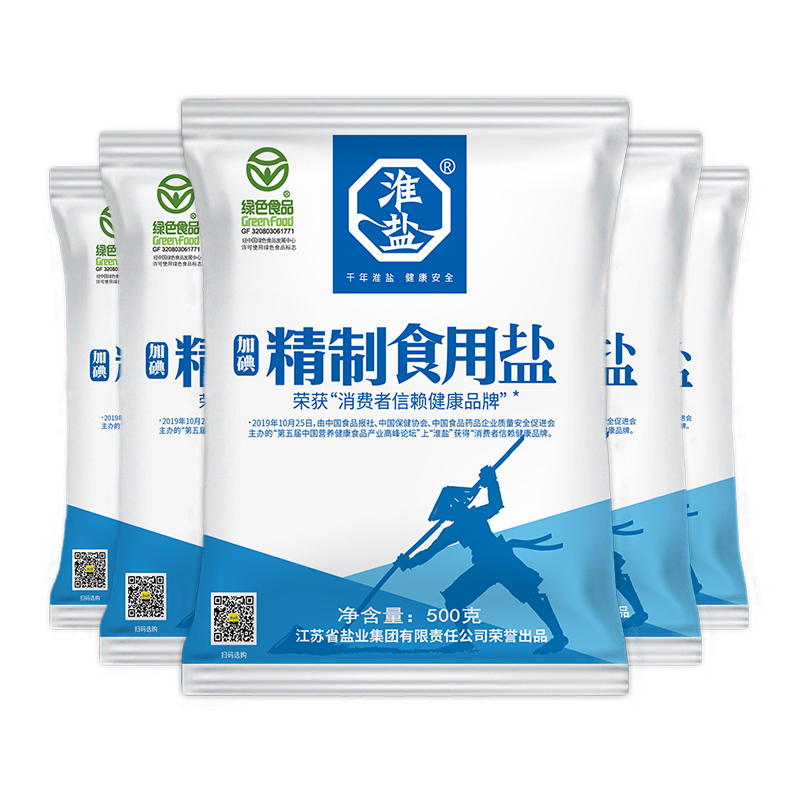 淮盐 500g/包 40包/箱