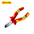 波斯（BOSI） 荧光系列VDE绝缘耐压弯嘴钳 6寸/160mm 把