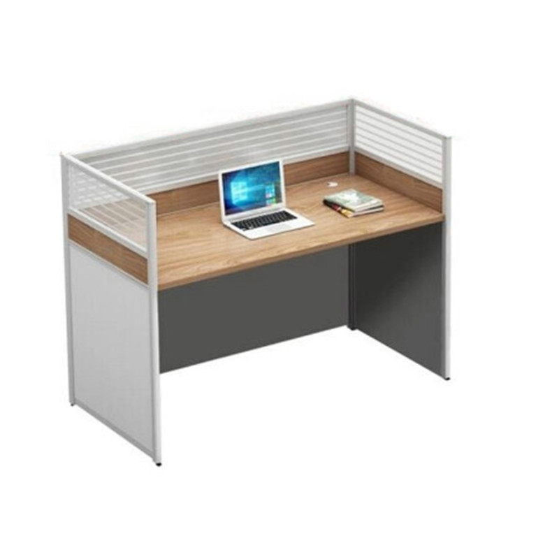 蒂宝森职员办公桌电脑桌 屏风工位卡座td-bgz103一字单人位