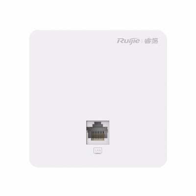 锐捷(Ruijie)无线AP面板式RG-RAP1200(F) 双频1260M 无线接入点 白色