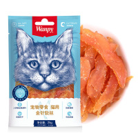 顽皮Wanpy宠物零食猫用金针软丝25g*12