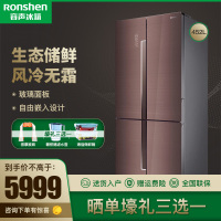 容声(Ronshen) BCD-452WSK1FPG 452升 多门 冰箱 风冷无霜 紫逸流纱