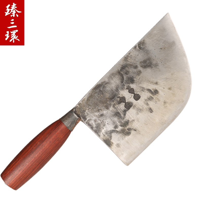 臻三环舌尖上的中国纪录片李士贞手工锻打刀厨师刀家用菜刀解肉刀