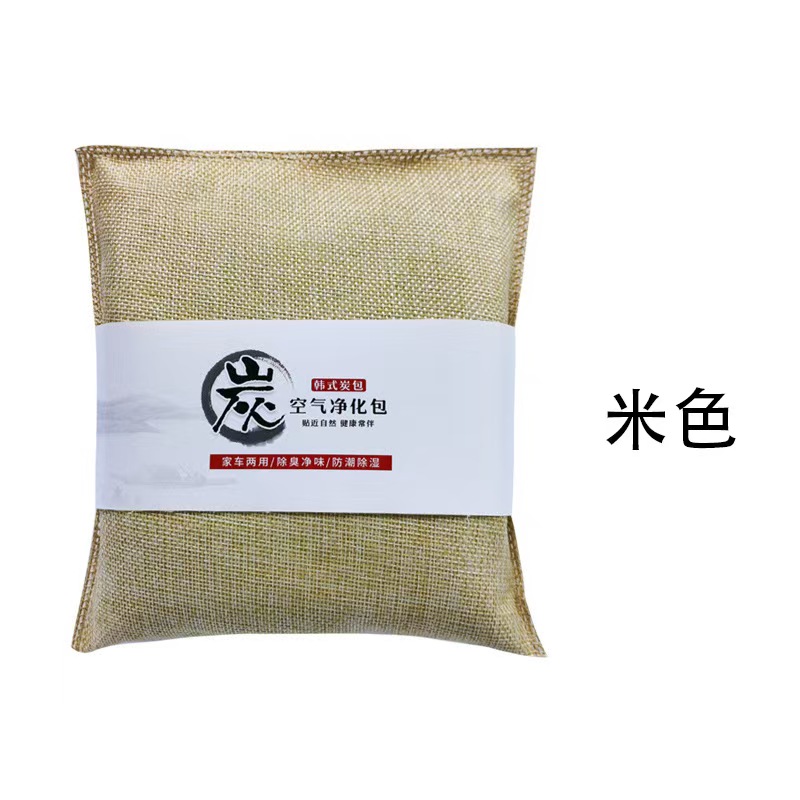 山水本色 竹炭包活性炭 500克 包高清大图