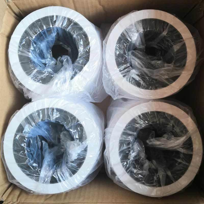 金助理(JINZHULI) 一箱(40盘)装 银行专用机用扎钞纸、扎把纸、扎把纸盘,低温机通用纸 一箱装 四箱起订