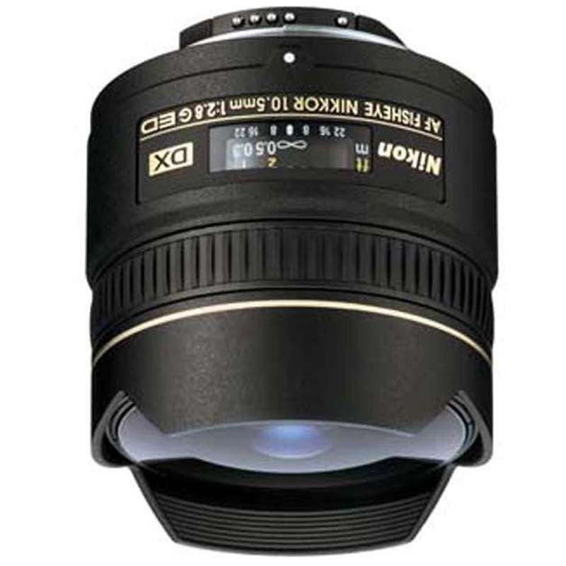 Nikon/尼康 AF DX 10.5mm f/2.8G ED 自动对焦鱼眼镜头 鱼眼定焦镜头 礼包版尼康卡口不支持滤镜