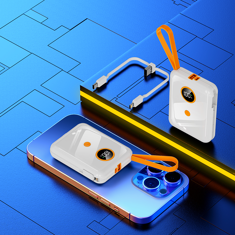 魔元(MOYEEO) MINI自带线快充移动电源10000mAhE05