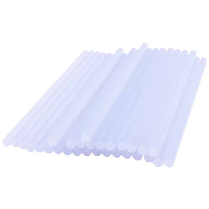 热熔胶棒11mm家用手工透明超粘热容胶条DIY塑料热溶胶棒热融 11*180mm透明强粘型20根