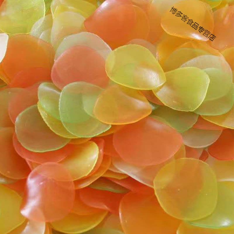 [虾片]龙虾片鲜虾片自己炸油炸食品膨化虾片彩色图片