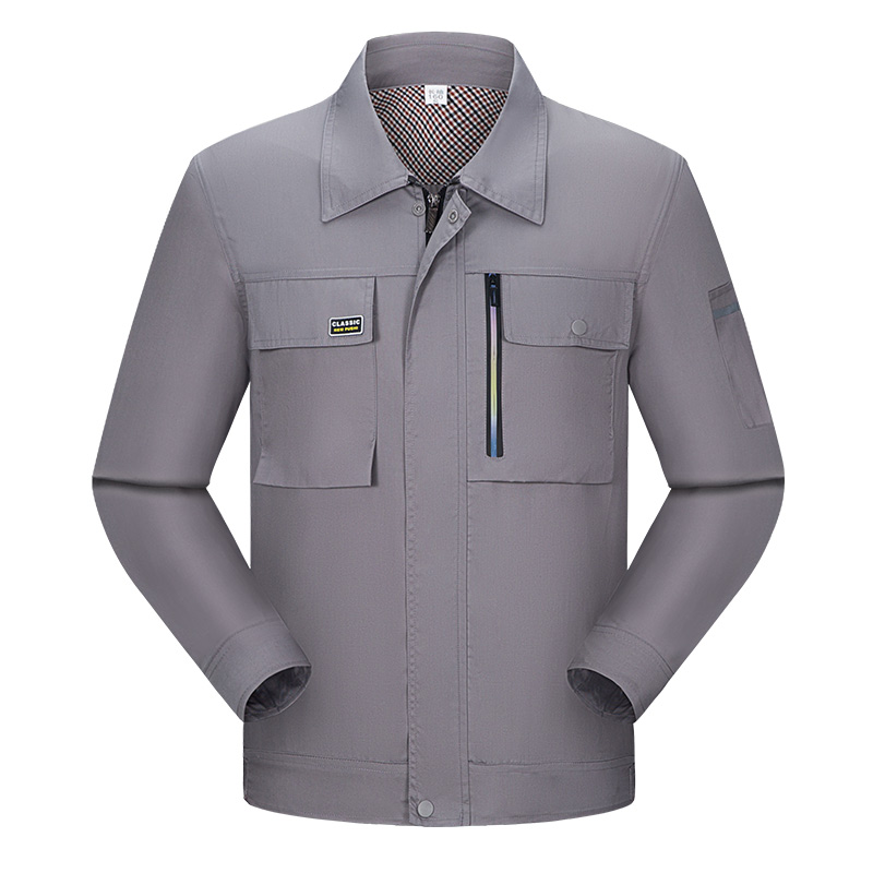 天鸣 涤棉长袖工作服 款式面料可定制 S-4XL 套高清大图