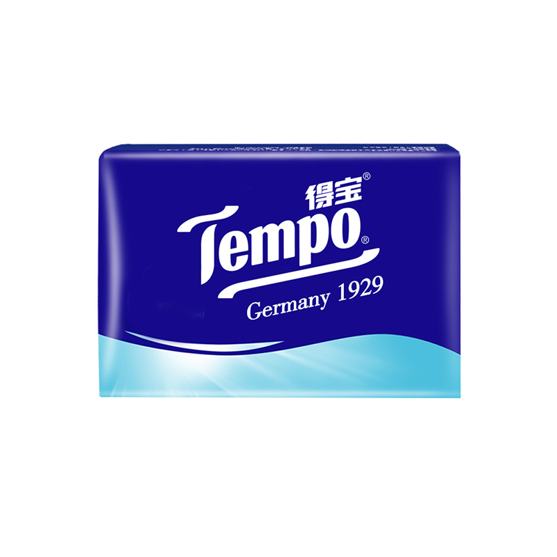 Tempo/得宝 手帕纸 迷你4层*36包(冰薄荷味) 纸手帕餐巾纸小包纸巾高清大图