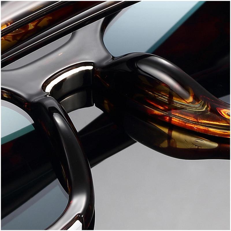H021 Sunglass Fashio大框太阳镜复古圆脸墨镜彩膜男女防晒眼镜潮送女朋友七夕情人节礼物