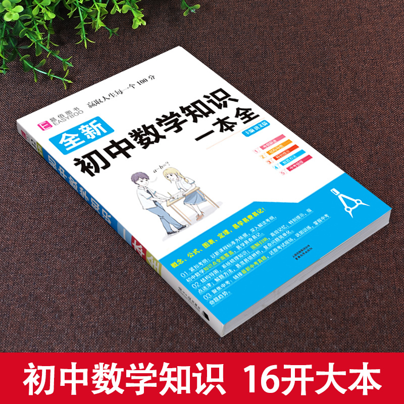 初中历史知识一本全 初中通用 [正版]冲刺2024初中基础知识点大全七八九年级初中数学知识一本全语文英语生物地理物理化学