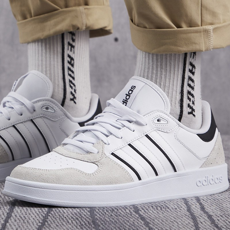 阿迪达斯(adidas)运动休闲鞋Adidas阿迪达斯板鞋男鞋2021春季新款运动鞋低帮耐磨小白鞋休闲鞋FY5914 【价格图片品牌报价】-苏宁易购佳诚运动专营店