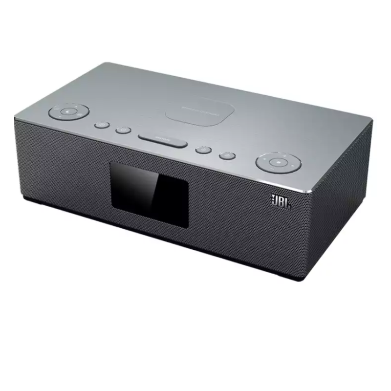 jbldcs5500无线蓝牙音响qi无线充电便携户外音响床头闹钟音响低音炮