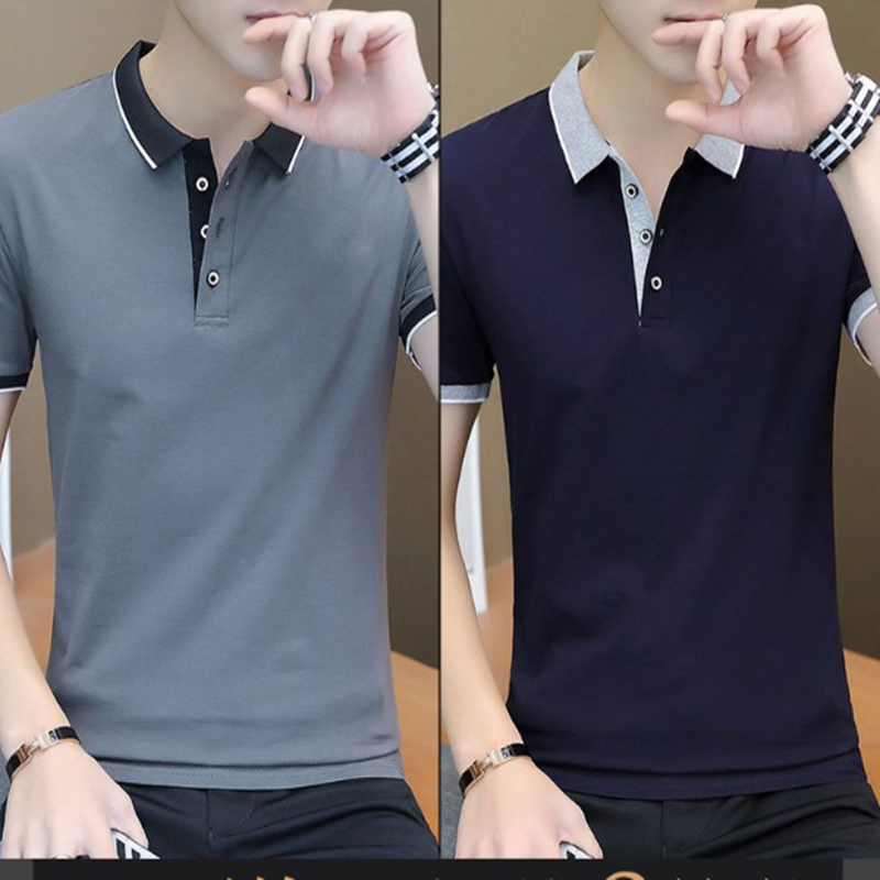 研回男士t恤polo衫男士短袖t恤翻领有领2021夏季新款潮流潮牌上衣服男装体恤 价格图片品牌报价 苏宁易购研回服饰旗舰店