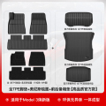 适用特斯拉Model3Y专用脚垫Modely全包围地垫tpe汽车改装配件丫 焕新版Model3全TPE注塑脚垫美尼斯毯面+后备箱垫套装