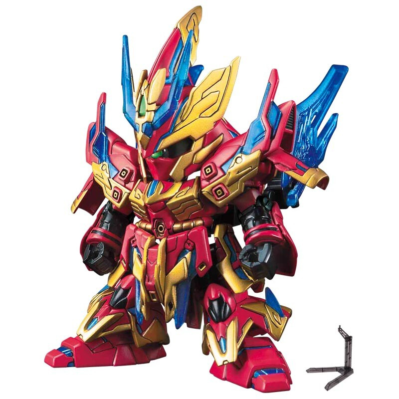 拼装模型sd三国创杰传q版bb战士高达模型敢达玩具21张辽沙扎比参数