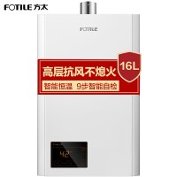 [专柜同款]方太(FOTILE)热水器家用燃气热水器防冻强排式 节能省气 (天然气)JSQ31-B1601